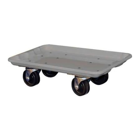 Mfg Tray Molded Fiberglass Toteline Dolly 780238 for 17-7/8" x10"-5/8" x 5" Tote, Gray 7802385172